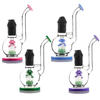 TX57 --  Toxic 10" Mushroom Globe Rig For Puffco Proxy