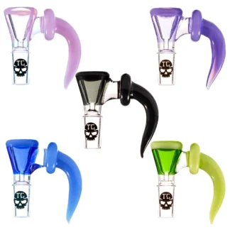 TXBL6 -- Toxic Transperant Horn Bowl (Pack of 5)