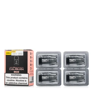UWELL Caliburn AZ3 Refillable 1.2 OHM Meshed-H Pod (4Ct)