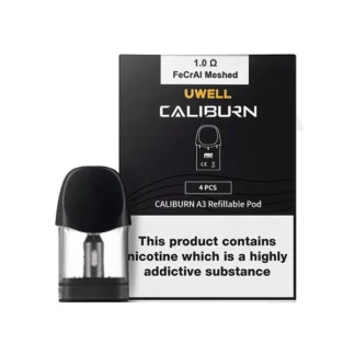 UWELL Caliburn Refillable 1.0 OHM FeCrAl Meshed Pod (4Ct)