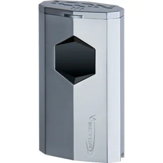 Vector Lighter ICON III 1C Chrome Satin
