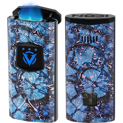 Vector Lighter ICON IV UV 11 Pink Blue Crackle
