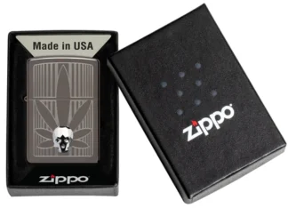 Zippo Lighter 48773 Cannabis Design
