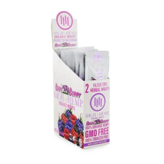 High Hemp Organic Hemp Wraps - Bare Berry