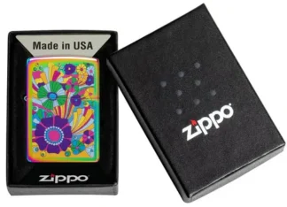 Zippo Lighter 48997 Vintage Flowers Design