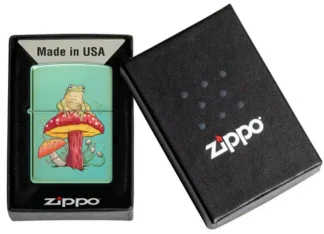 Zippo Lighter 48973 Mystical Frog Design