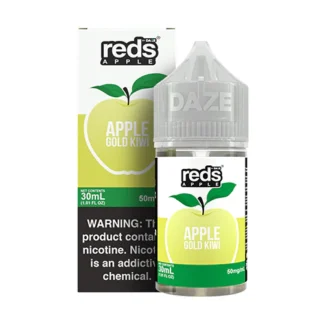 Daze Reds Apple Salt Nic Gold Kiwi E-Juice (30ml)