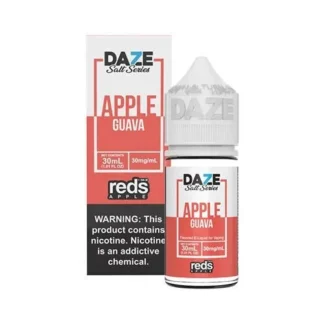 Daze Reds Apple Salt Nic Guava E-Juice (30ml)