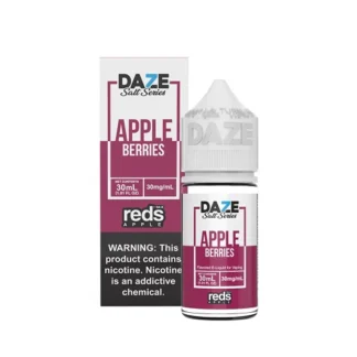 Daze Reds Apple Salt Nic Berries E-Juice (30ml)