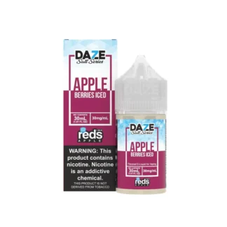 Daze Reds Apple Salt Nic Berries Iced E-Juice (30ml)