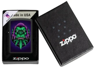 Zippo Lighter 48585 Cannabis Gorilla Design