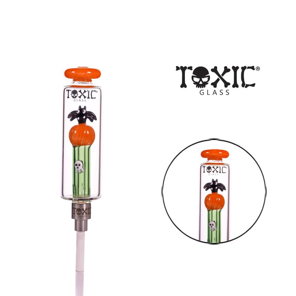 TXNC49 - Toxic Pumpkin Necar Collector with 14MM Ceramic Tip