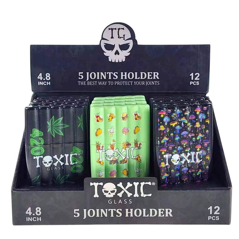 TXACC4 - 4.8" Toxic 5 Joints Holder (12ct)