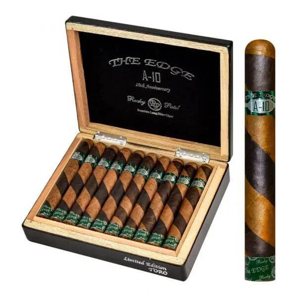 Rocky Patel The Edge A-10 (10th Anniversary) Toro 6 x 52 (Box of 20)