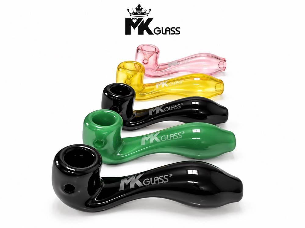 MKH6 ---- MK100 4" Sherlock Hand Pipe (PACK OF 5)