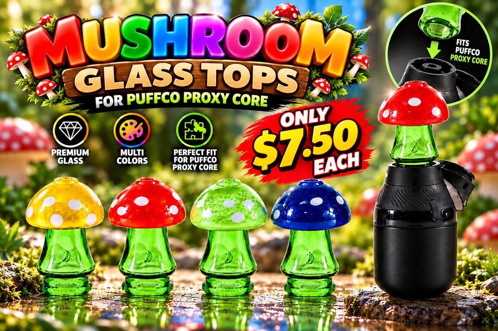 K63 - 2.2” Mushroom Shaped Puffco Core Attachment