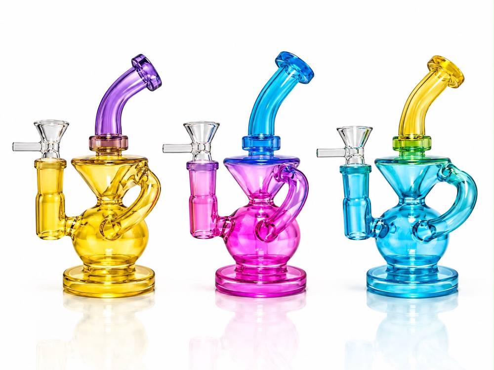 WP36- 6" Electroplated Bubble Recycler Rig
