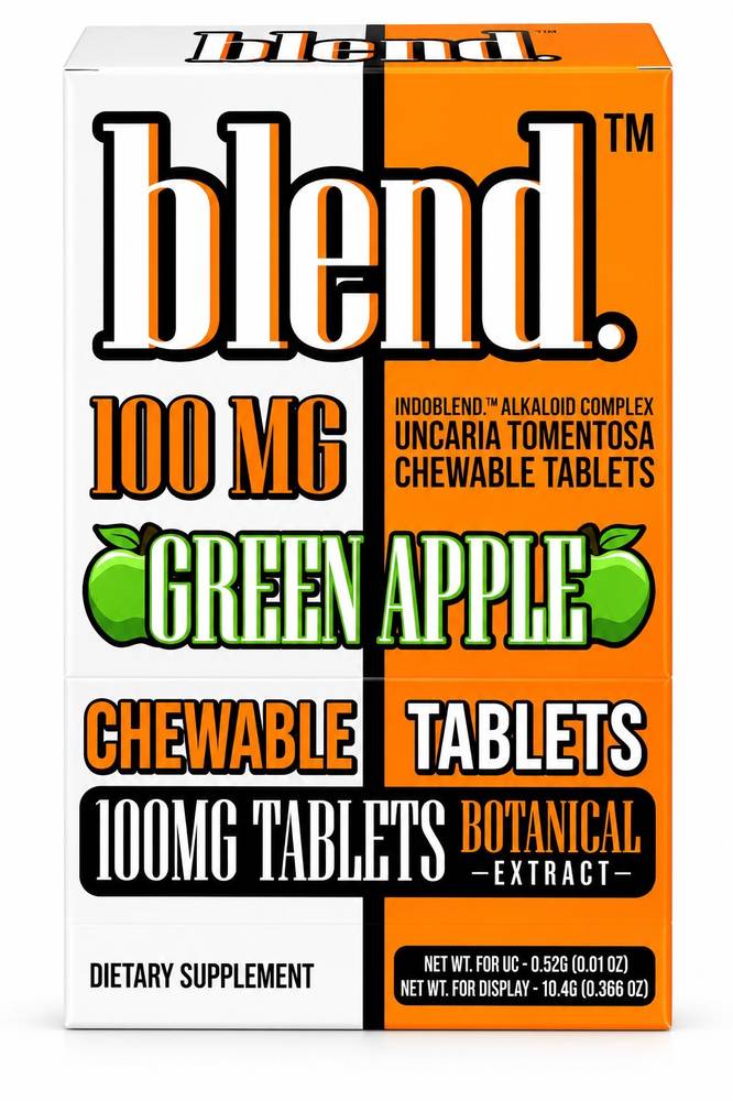 Blend 100MG Uncaria Tomentosa Chewable Tablets (20ct)
