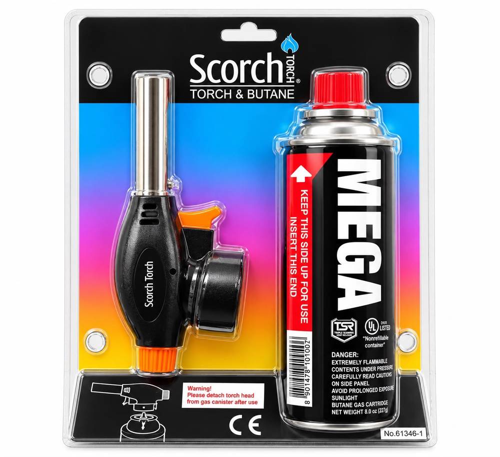 Scorch Torch & Mega Butane (61346)