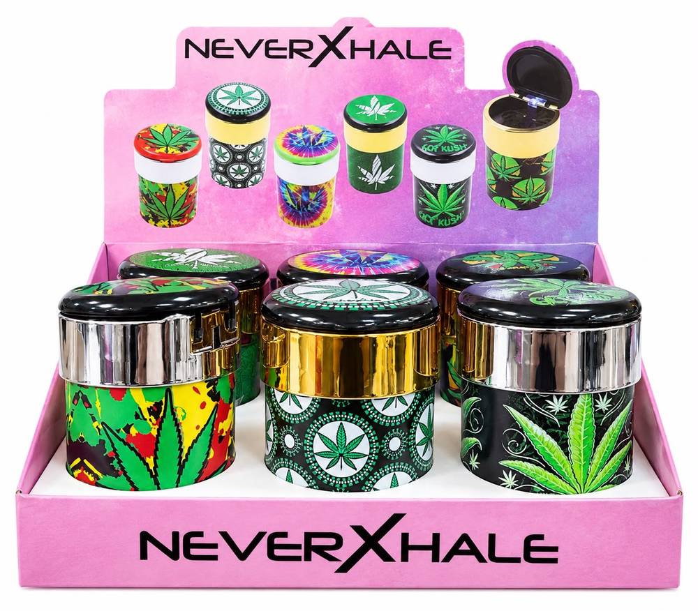 Assorted Design Leaf Ashtray (6ct)
